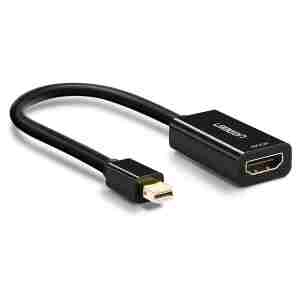 Ugreen Mini DisplayPort na HDMI (Ž) 4K adapter črn - box