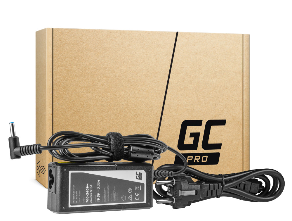 Green Cell PRO napajalnik / AC Adapter 19.5V 3.33A 65W za HP