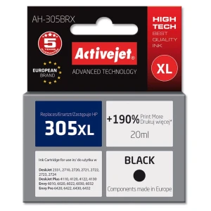 ActiveJet črno črnilo HP 305XL 3YM62AE