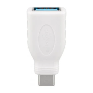 GOOBAY USB-C na USB-A 3.0 OTG Superspeed beli adapter
