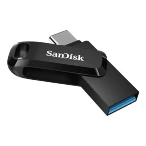 SanDisk Ultra Dual Drive Go USB Type C, 64GB 3.1/3.0, b do 150 MB/s, črn