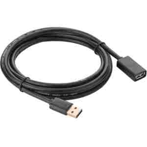 Ugreen USB 3.0 podaljšek (M na Ž) črn 3m - polybag