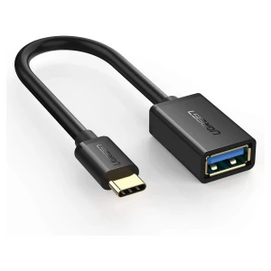 Ugreen USB-C (M) na USB 3.0 (Ž) OTG kabel črn - polybag
