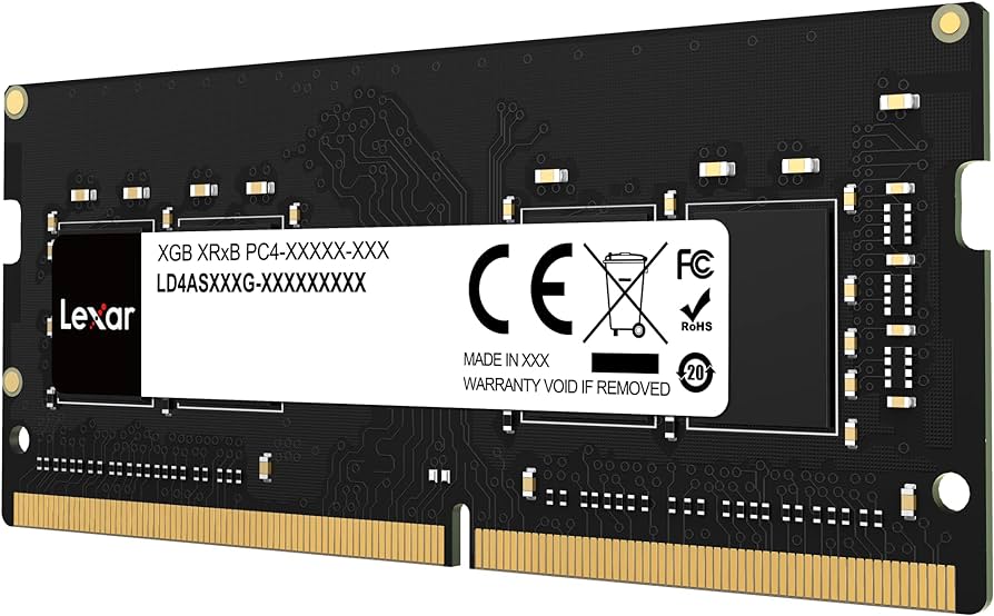 RAM SODIMM DDR4 16GB PC4-25600 3200MT/s CL19 1.2V Lexar