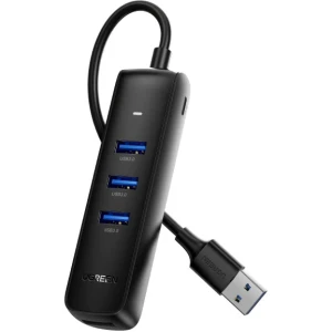 Ugreen USB 3.0 4-portni USB hub, 1M - Box