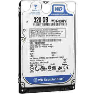 WD 320 GB WD3200BPVT