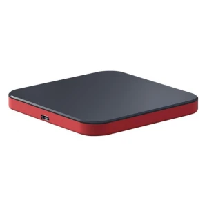 Brezžični kovinski Qi polnilec mobilnih telefonov