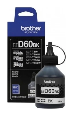 Črnilo Brother BTD60BK črna / Original