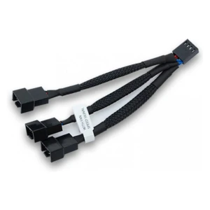 Fan Splitter EK Water Blocks EK-Cable Y-kabel 3x 4-Pin-PWM 10 cm