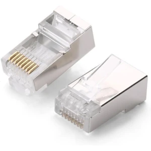 Ugreen RJ45 mrežni konektor Cat6 (paket 10kosov) - polybag