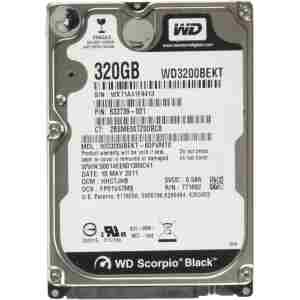 WD 320 GB WD3200BEKT