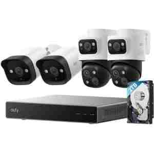 Anker Eufy Security PoE NVR nadzorni sistem S4 (2x eufy E40 + 2x eufy S4)