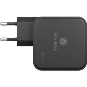 IcyBox IB-PS1040-PD 4-portni USB-C/A 100W GaN polnilec