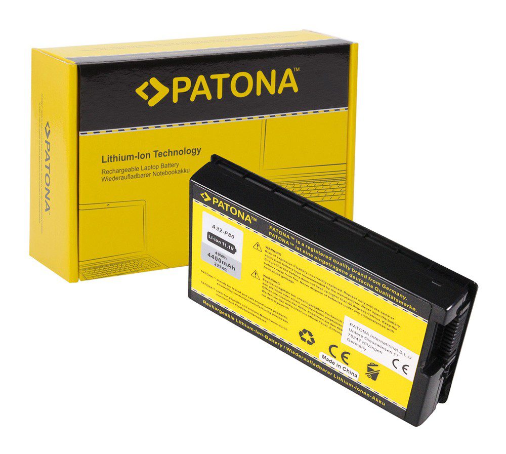 Battery f. Asus A32-F80 A32-F80A A32-F80H X61 X61GX X61S X61SL X61W