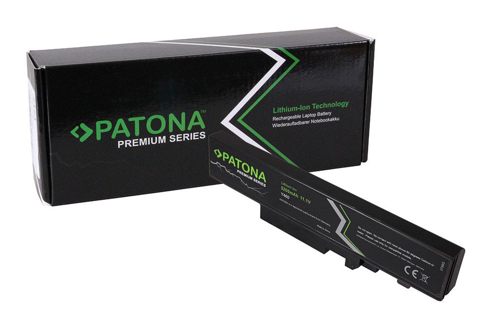 PATONA Premium Battery f. Lenovo Y460 Ideapad B560 B560A V560 V560A Y460 Y460 Y460A