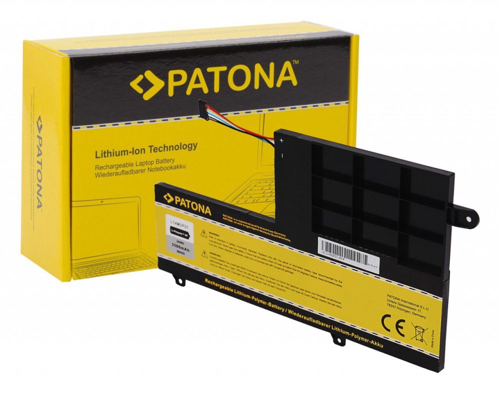 PATONA Battery f. Lenovo 300S 500S-14ISK S41-70 YOGA 500-14 L14M2P21 L14S2P21