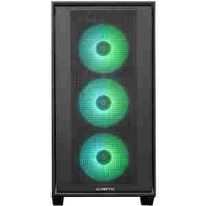 Chieftec HUNTER 3 USB-C ATX RGB ohišje, črno