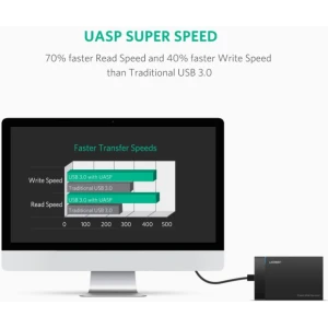 Ugreen 2.5 USB 3.0 na SATA HDD ohišje - box