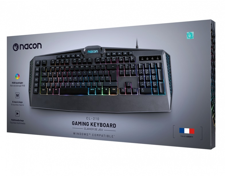 Nacon | GAMING KEYBOARD CL-210 UK žična tipkovnica - slika 3