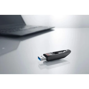 SanDisk Ultra USB spominski ključek 128GB USB 3.0 črn