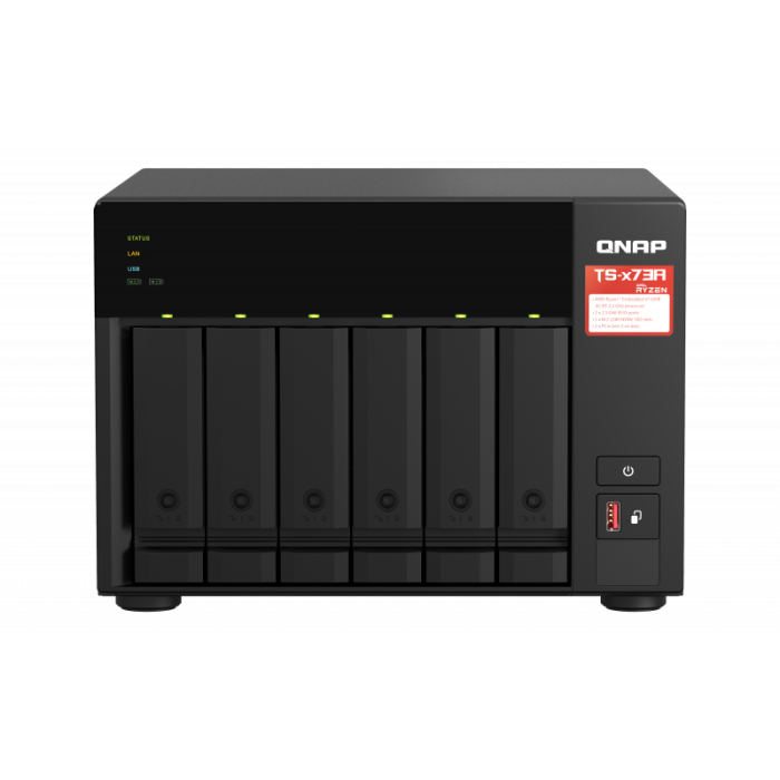 QNAP NAS strežnik za 6 diskov, 8GB ram, 2x 2.5GbE mrežo - slika 6