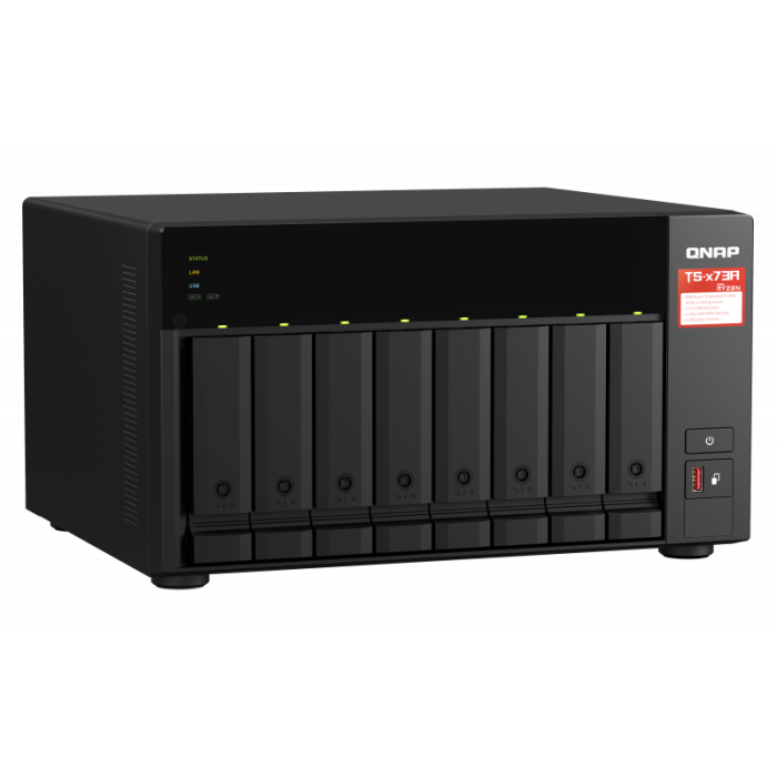 QNAP NAS strežnik za 8 diskov, 8GB ram, 2.5GbE mreža - slika 3