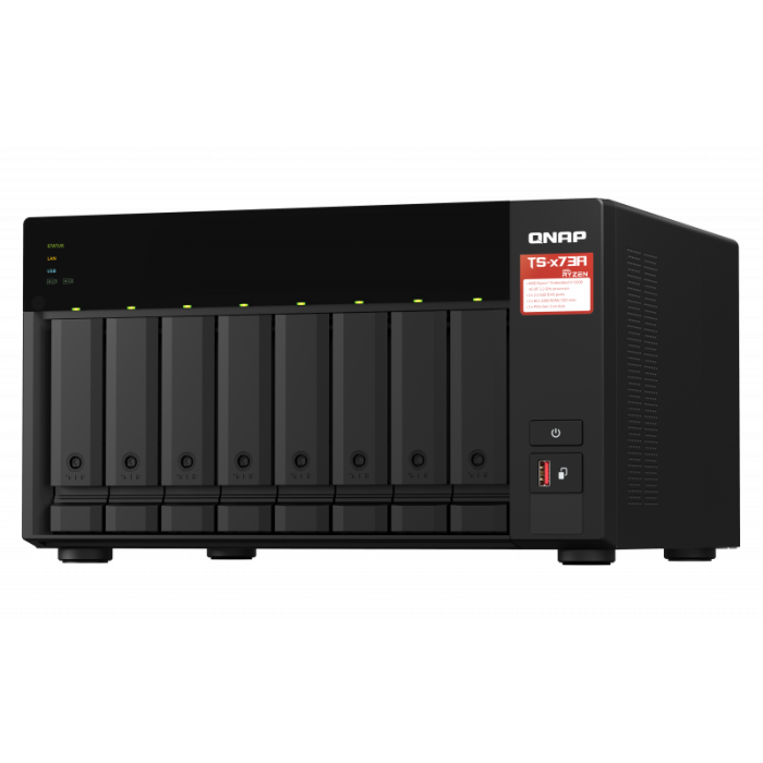 QNAP NAS strežnik za 8 diskov, 8GB ram, 2.5GbE mreža - slika 6