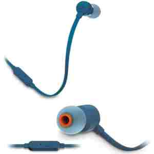 JBL Tune 110 In-ear slušalke z mikrofonom, modre