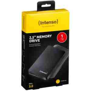 Intenso zunanji disk 2TB 2,5 Memory Drive USB 3.0 Črn + etui