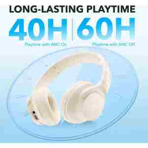 Anker Soundcore Q20i naglavne bluetooth slušalke, bele