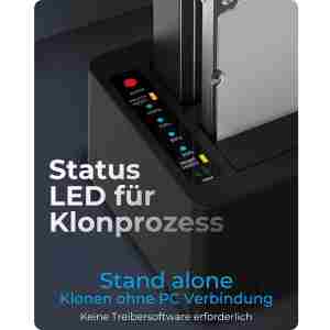 IcyBox IB-1232CL-U3 docking & clone postaja za 2,5 in 3,5