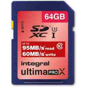 Integral spominska kartica UltimaPro X SDHC 64GB Class 10