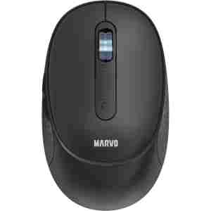 MARVO OFFICE WM111 BK BREZŽIČNA MIŠKA ČRNE BARVE