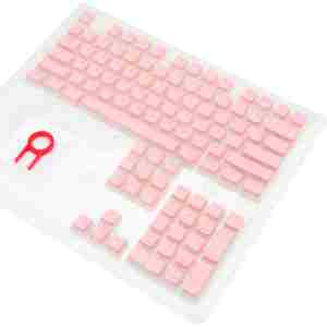 REDRAGON SCARAB A130 POKROVČKI TIPK, DVOJNO BRIZGANE, ROZA