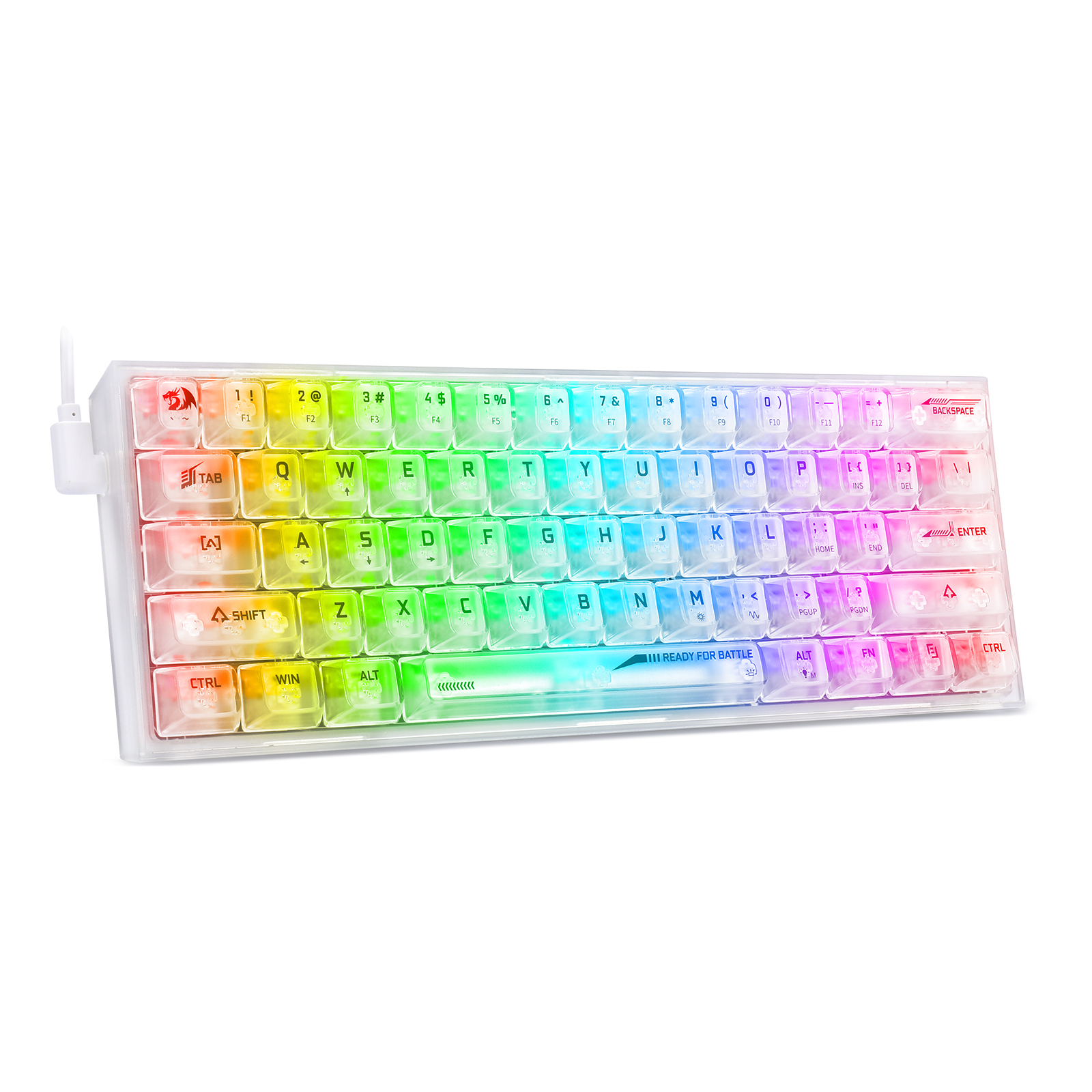 REDRAGON FIZZ K617CT-RGB ŽIČNA MEHANSKA TIPKOVNICA - slika 2