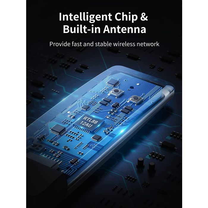 Ugreen USB WiFi adapter AC1300, 1300Mbps 802.11 Dual Band - slika 3