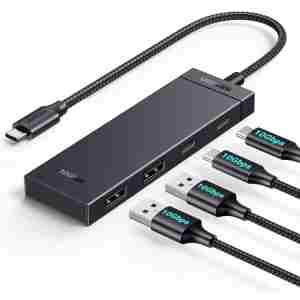 Ugreen USB-C Hub 10Gbps z 2x USB-C 3.2 in 2x USB 3.2