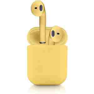 MOYE AURRAS TRUE WIRELESS EARPHONE, brezžične slušalke - rumene barve