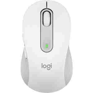 Logitech miška Signature M650, velikost M, Bluetooth, bela