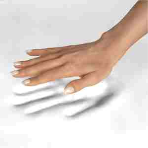 Fellowes Memory Foam podloga za miško z oporo za zapestje s spominsko peno, Sapphire