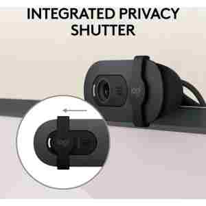 Logitech USB spletna kamera Brio 100, grafitna