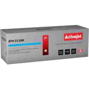 Activejet cyan toner HP CE311A. Canon CRG-729C