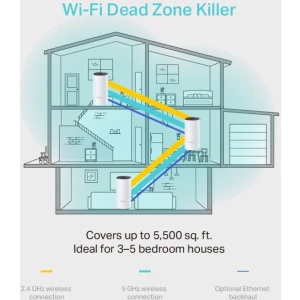 TP-LINK brezžična dostopna točka DECO M4 AC1200 - 3 pack
