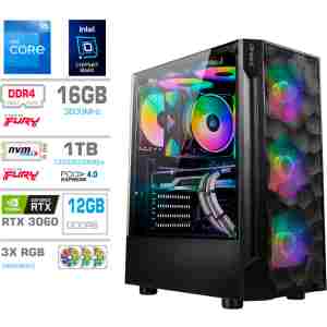 Računalnik MEGA TWR S7 i5-12400F/RTX3060/16GB/1TB-4.0/750W/Brez OS RGB