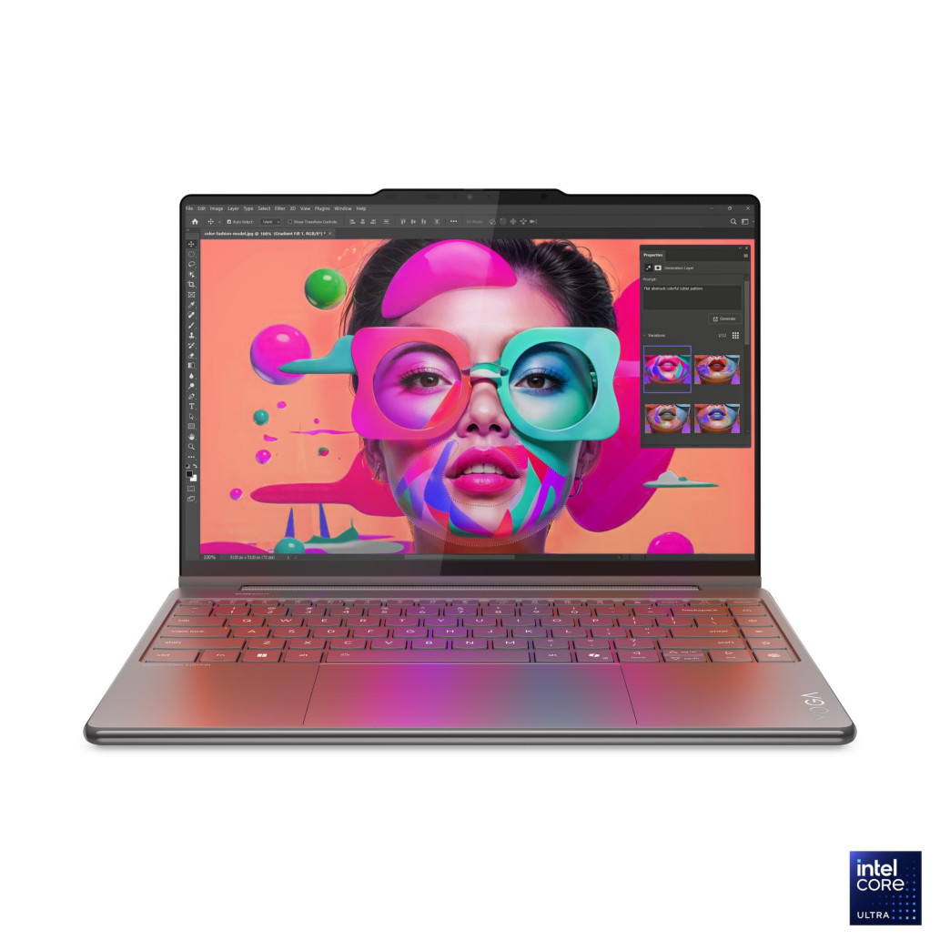 Prenosnik Lenovo 35,5 cm (14,0") Yoga 9 2-in-1 2880x1800 OLED na dotik 500nit 120Hz Ultra 7-258V
