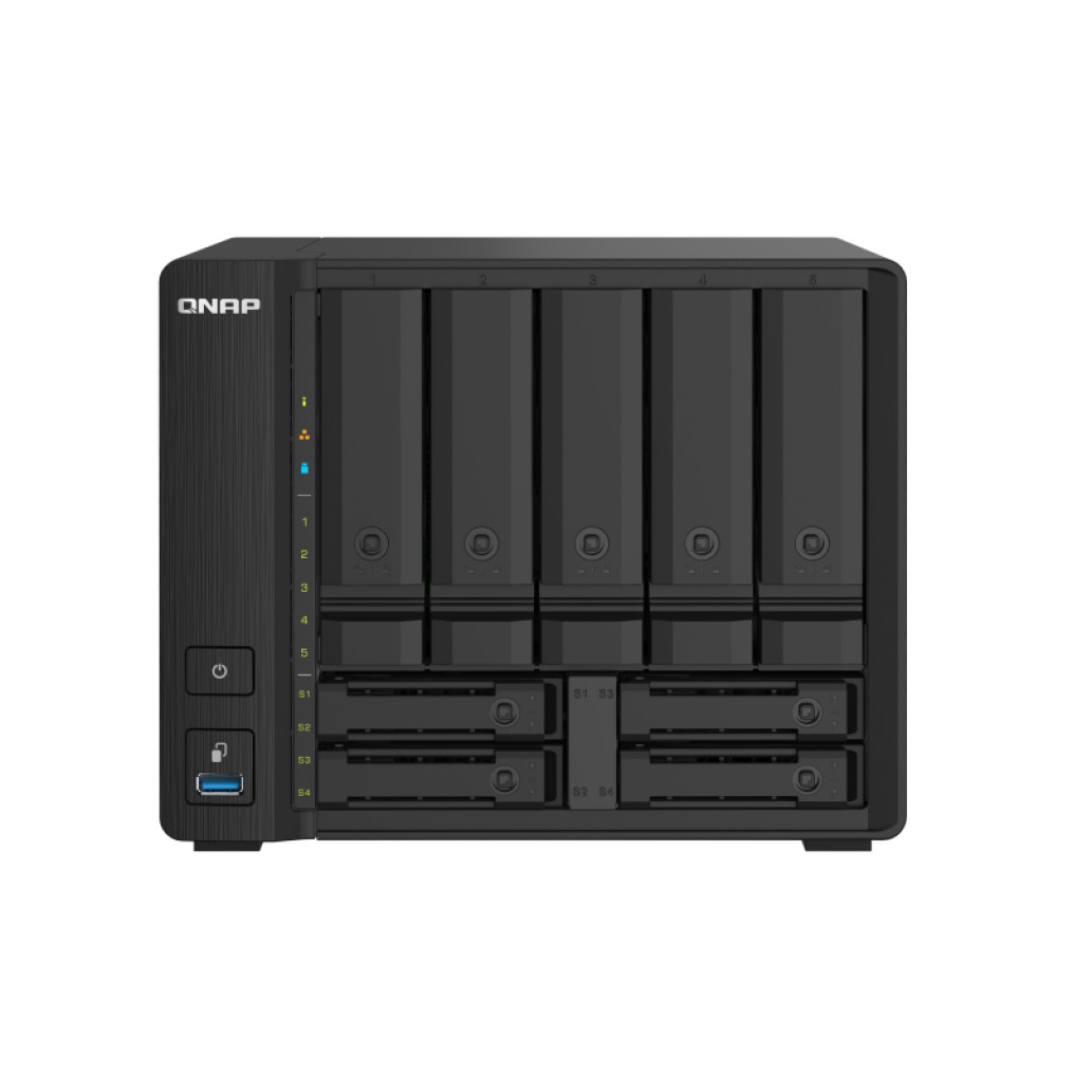 NAS ohišje QNAP TS-932PX za 9 diskov 4GB ram 2x10Gb SFP+ 2x2.5Gb mreža