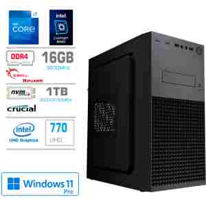 Računalnik MEGA MT S4 i7-13700/Intel 770/16GB/1TB-4.0/450W/Win11Pro