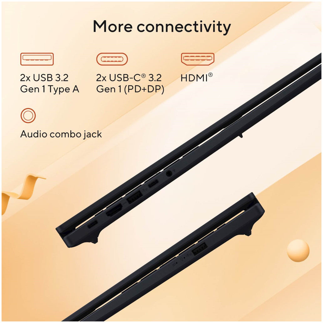 Prenosnik Asus 46,74 cm (18,4") Vivobook 18 1920x1080 IPS 300nit 144Hz Ryzen 7 260 - slika 5