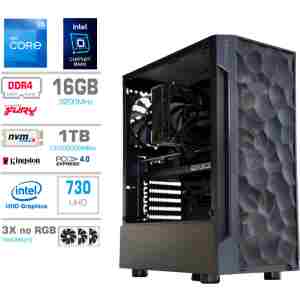 Računalnik MEGA TWR S7 i5-12400/Intel 730/16GB/1TB-4.0/750W/Brez OS