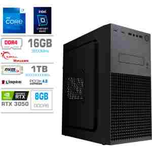 Računalnik MEGA MT S4 i7-13700F/RTX3050-8GB/16GB/1TB-4.0/450W/Brez OS